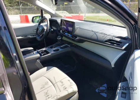 2025 Toyota Sienna Xle 8 Passenger from USA, damaged, VIN 5TDYRKEC6SS253928